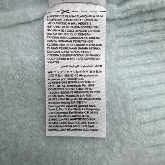 Banana Republic, cashmere sweater 77%, women small, Tiffany Blue, long sleeve, - Picture 12 of 14